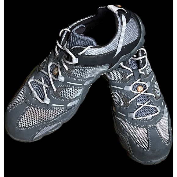 Women’s  Merrell Waterproof Sport Blue/Grey Sz. 8 pre-owned EXCELLENT CONDITION - Picture 2 of 7